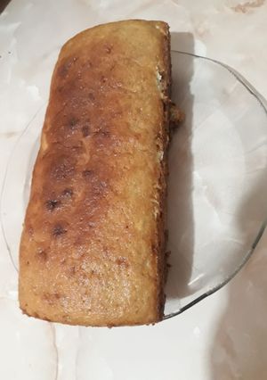 Una foto de Budín de banana