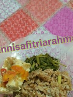 Foto resep Nasi liwet beras merah (Menu Vegan)