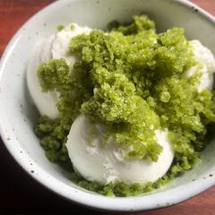 A picture of Matcha Granita.