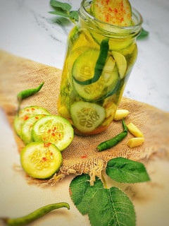 শশার আচার রেসিপির প্রধান ছবি