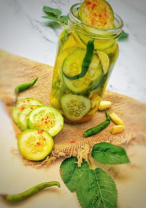 শশার আচার রেসিপির প্রধান ছবি