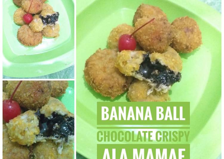 Bahan Banana Ball Chocolate Crispy | Cara Masak Banana Ball Chocolate Crispy Yang Enak Dan Lezat