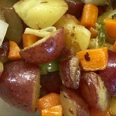 A picture of Potato hash.