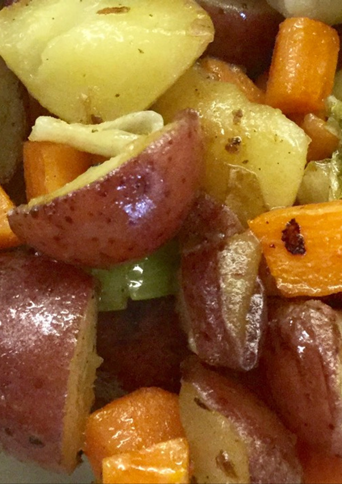 A picture of Potato hash.