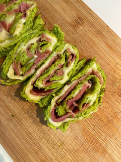 Una foto de Rolls de calabacín- snack saludable 🌱