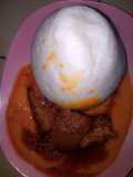 Tuwo Rice and gbegiri (beans soup)
