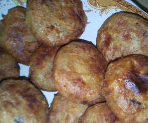 Resep Terbaik Perkedel ubi manis isi pampis tuna Mantul Banget