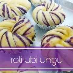 A picture of Roti ubi ungu.