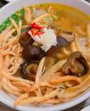 Bún thang chay (Phiên bản nhà có gì nấu đó)