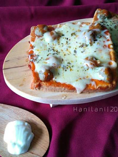Foto resep Pizza roti tawar MOZARELLA