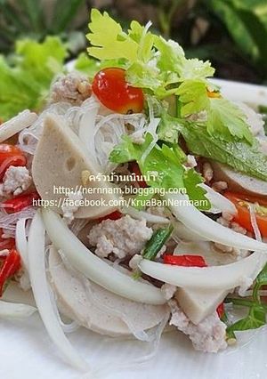 รูปของ ยำวุ้นเส้นสองหมู