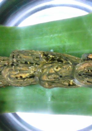 A picture of Aalu(patra) vadi.