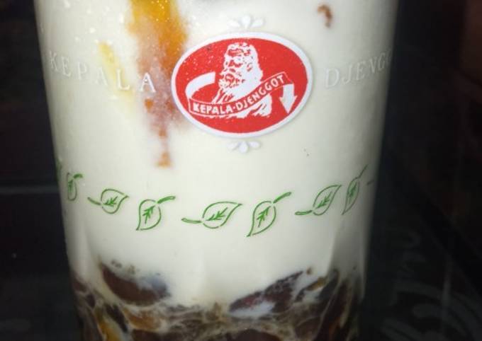 Langkah Mudah untuk Menyiapkan Milky brown sugar tapioca pearl, Bikin Ngiler
