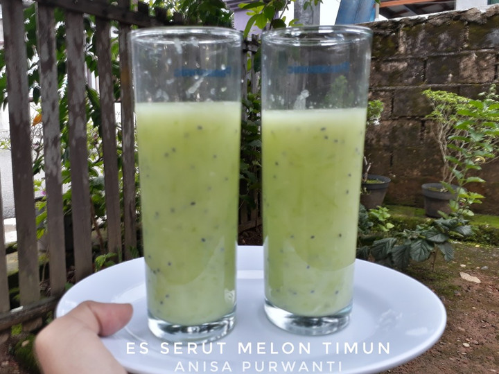 Bagaimana Menyiapkan 4. Es Serut Melon Timun Bahan Sederhana