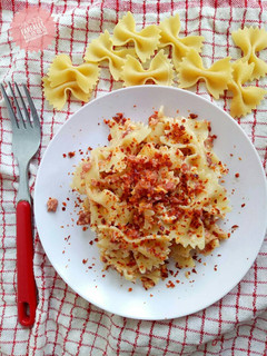 Foto resep Pasta farfalle aglio olio
