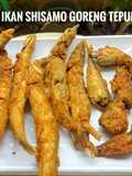 Ikan Shisamo Goreng Tepung