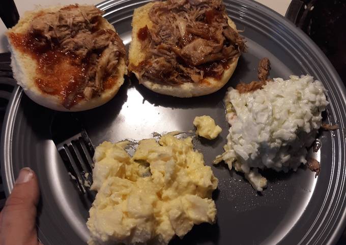 Simple Way to Make Any-night-of-the-week Carolina style slow cooker pulled pork