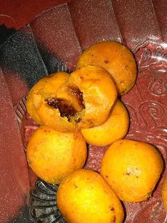 Foto resep Bola ubi isi coklat