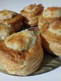 Vol-au-Vent with Mushrooms and Cheese 🍄🧀