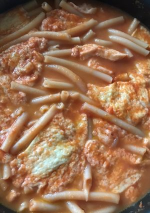 Una foto de Macarrones con queso estilo Angelina