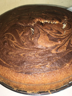 Una foto de Budín marmolado