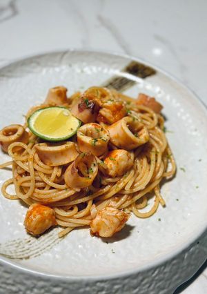 Hình của món Seafood Pasta - 15 phút!.