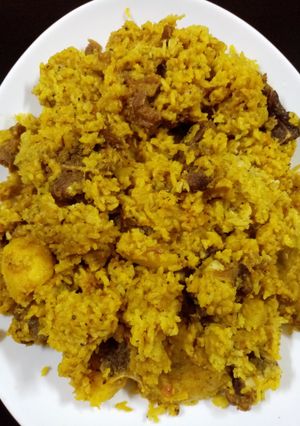 বীফ খিচুড়ি রেসিপির প্রধান ছবি