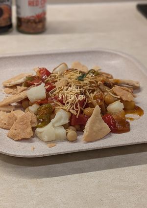 A picture of Manchurian Chaat.