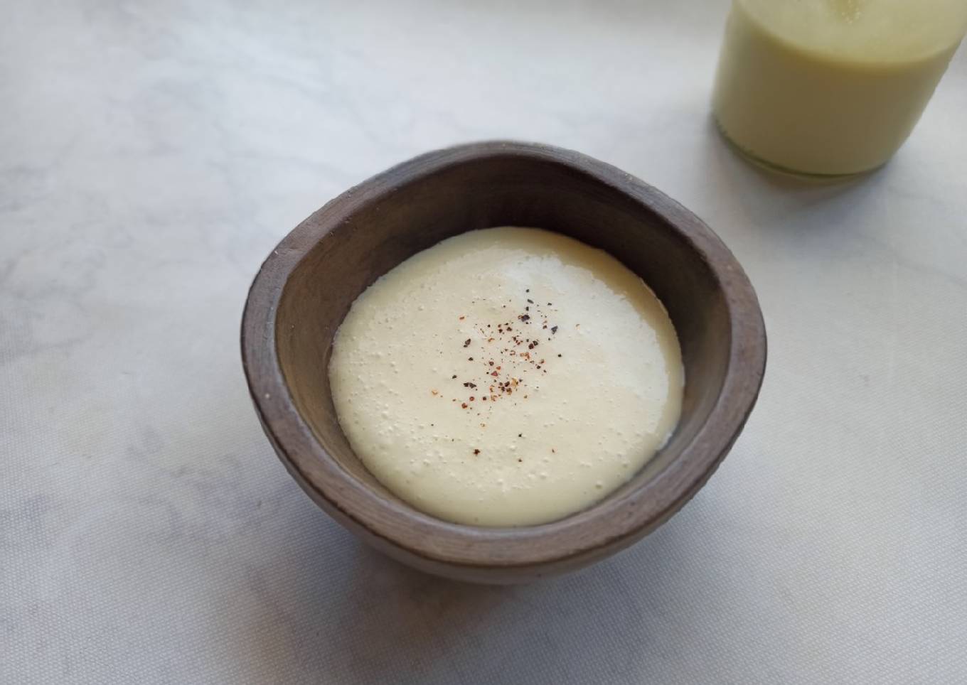 Salsa de ajo vegana