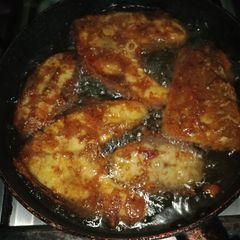 A picture of Crispy crunchy fish.