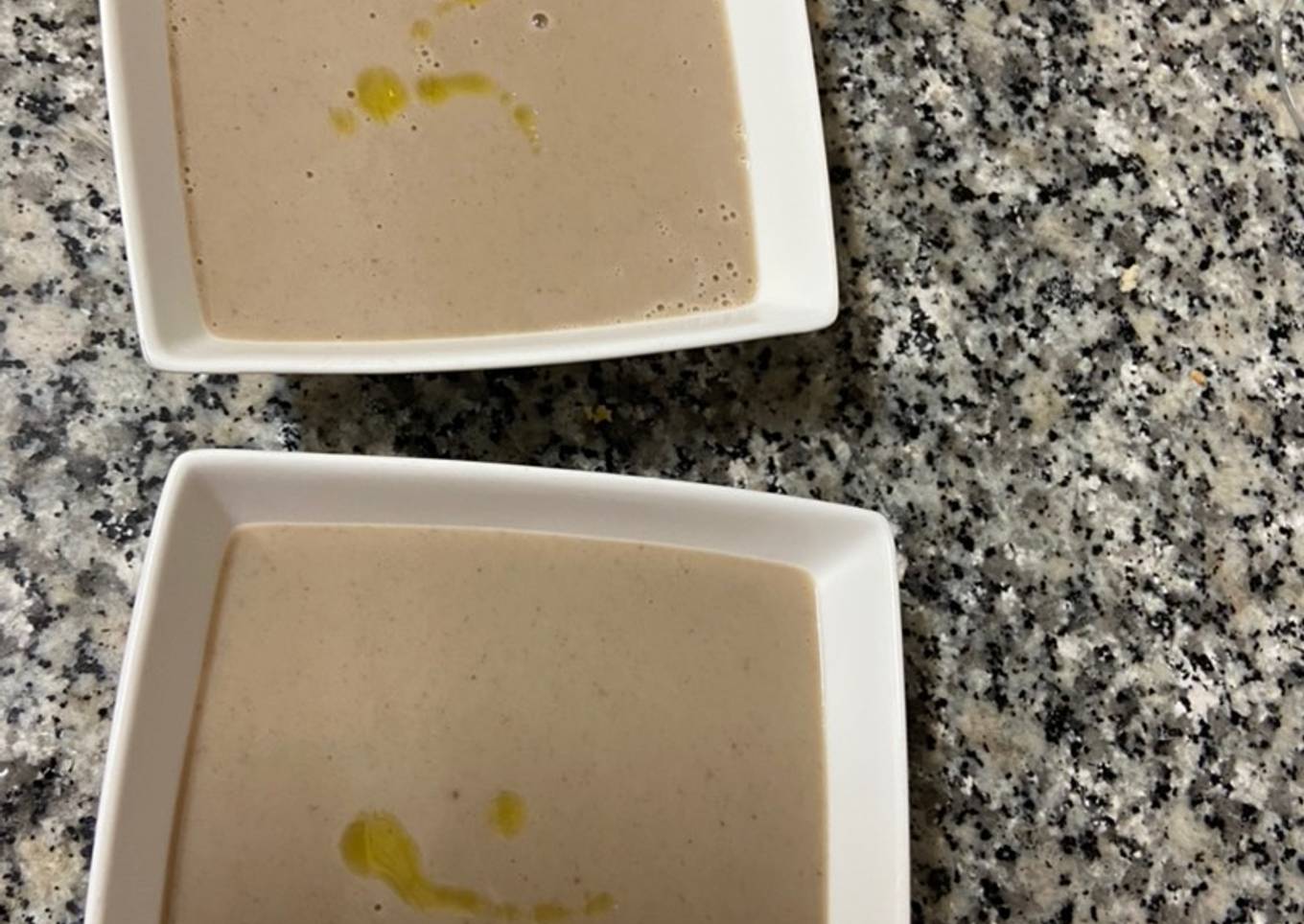 Crema de champiñones