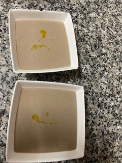 Una foto de Crema de champiñones