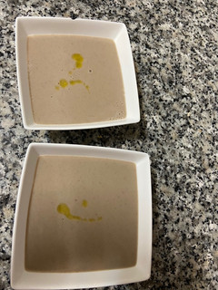 Una foto de Crema de champiñones