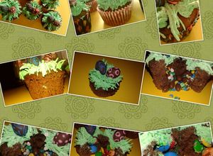Una foto de Cupcakes "sorpresa de pascua"