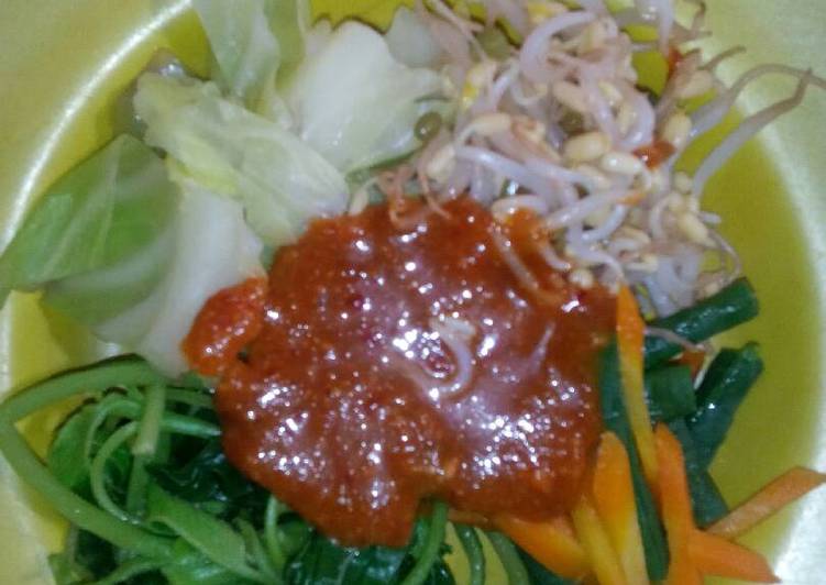 Pecel Enak dan Simpel