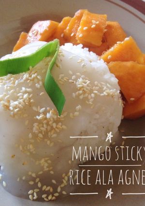 Foto resep Mango Sticky Rice ala Agnes