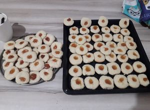 Una foto de Galletitas pepas de batata