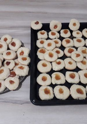 Una foto de Galletitas pepas de batata