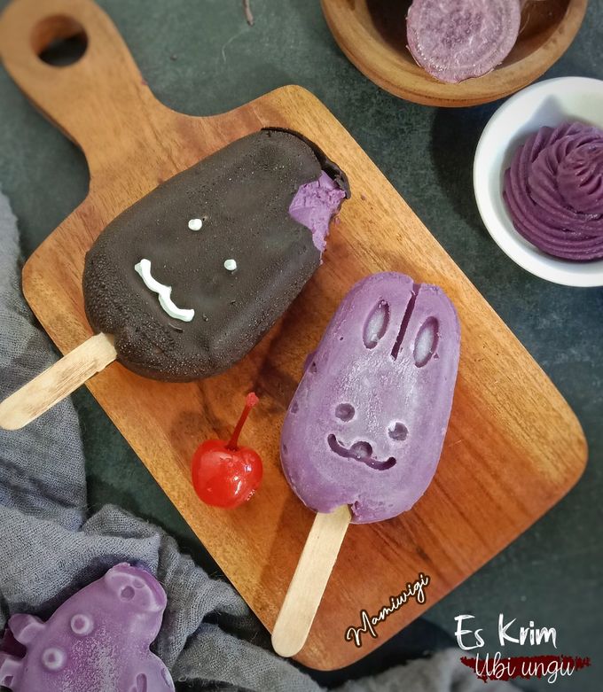 Foto resep Es Krim Ubi ungu