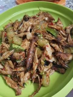 Foto resep Tongkol suwir pedas
