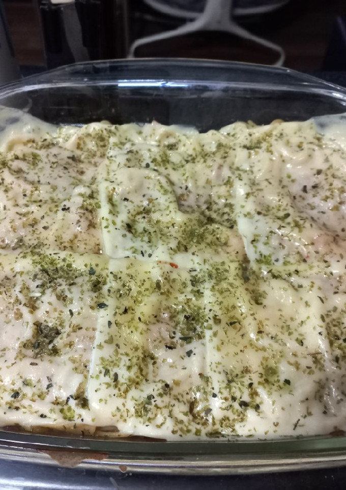 Una foto de Tallarines al horno (Lasaña pobre como le dicen)