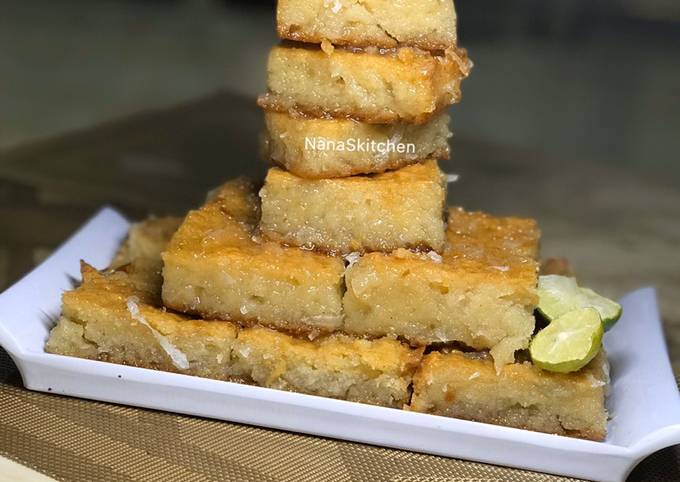 Recipe of Award-winning Basbousa (The semovita cake)