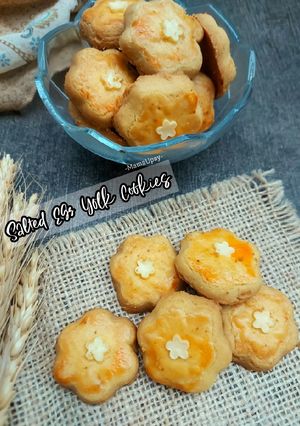 Foto resep Salted Egg Yolk Cookies