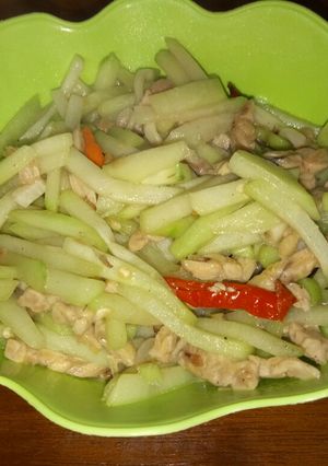 Foto resep Tumis labu tempe