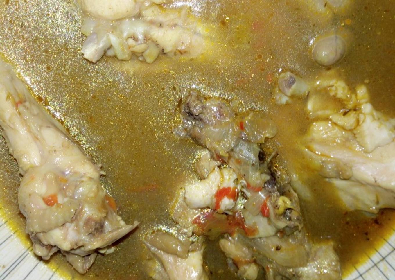 Chicken pepper soup