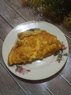 Foto resep Telur dadar tempe