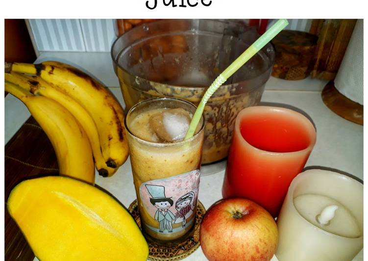 Cara Gampang Membuat Mix Fruits Juice, Sempurna