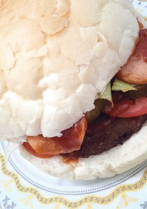 عکسی از دستور ساندویچ برگر🍔