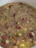 Weiße Bohnensuppe