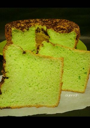 Foto resep Pandan Chiffon Cake